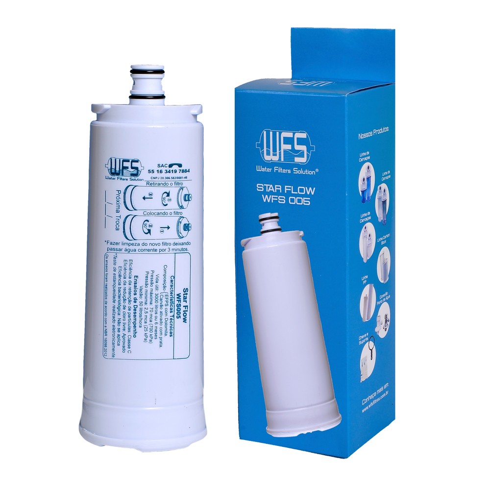 Refil / Filtro Para Purificador de Água WFS005