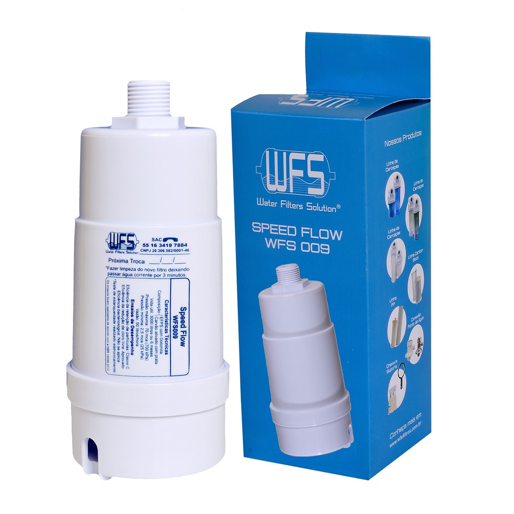 Refil / Filtro Para Purificador de Água Speed Flow WFS 009