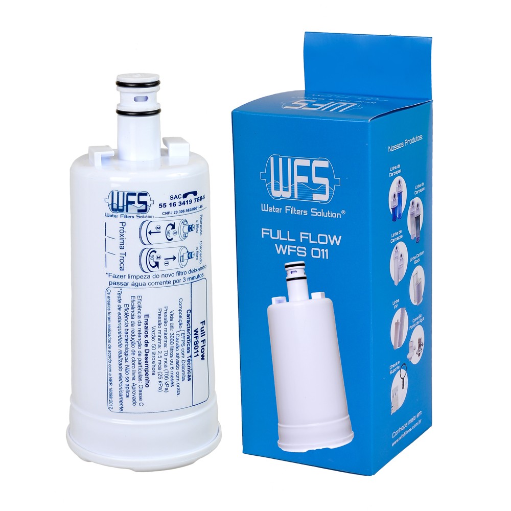 Refil / Filtro Para Purificador de água Full Flow WFS 011