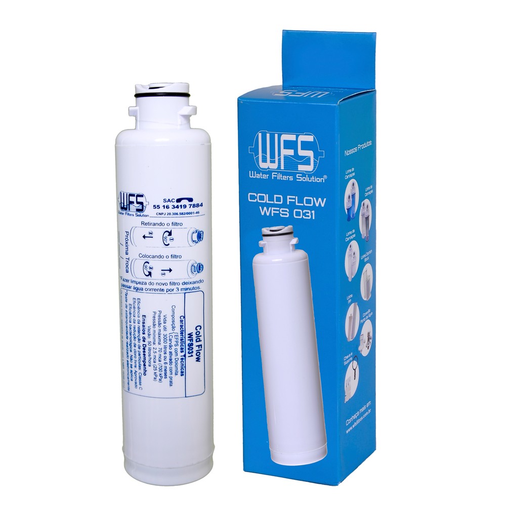 Refil / Filtro Para Purificador de água Cold Flow WFS 031