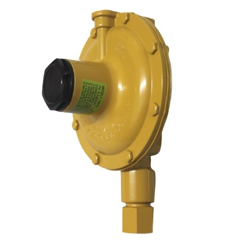 Regulador de gás Industrial Amarelo 50 kg/h Aliança