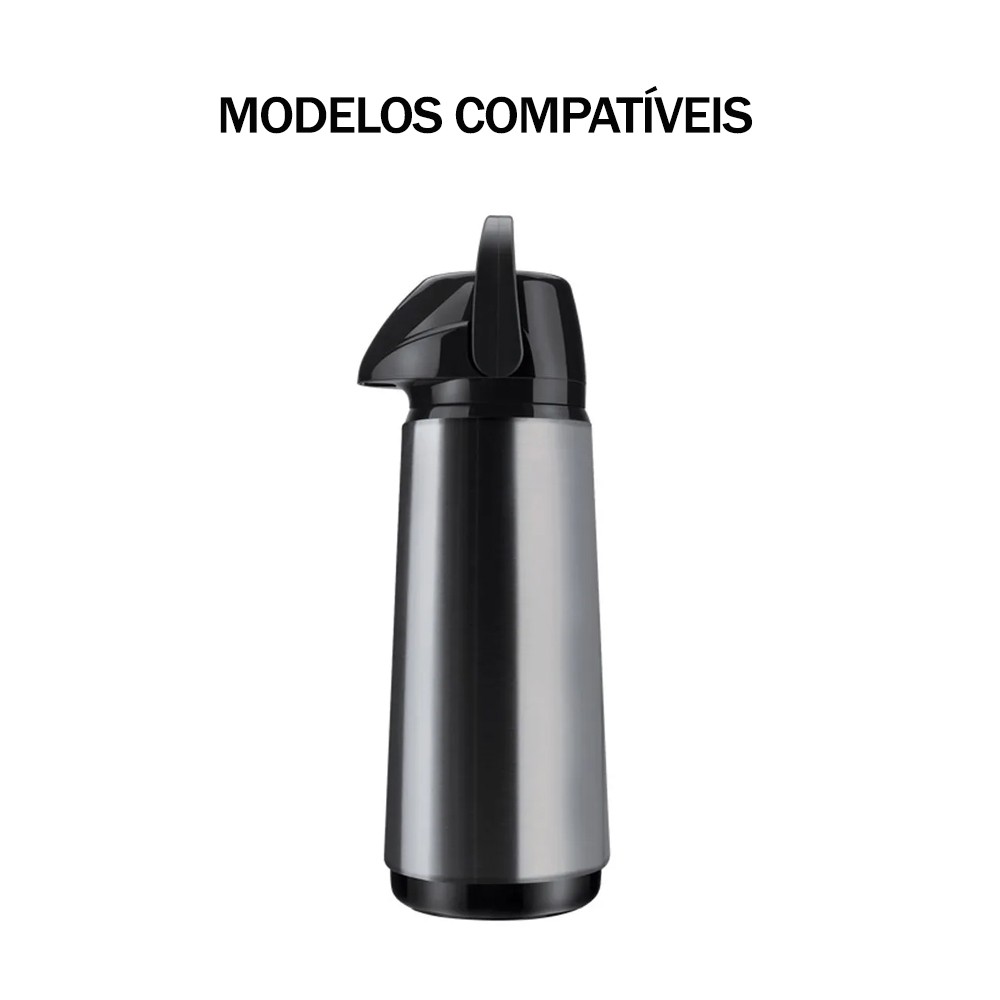 Ampola de Vidro 1,8 Litros 113 mm para Garrafa Térmica - Invicta