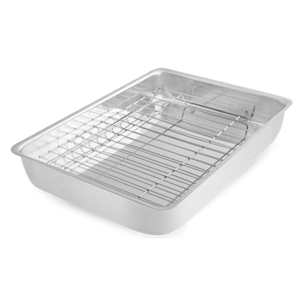 Assadeira Retangular com Grelha n° 4 - 5 Estrelas