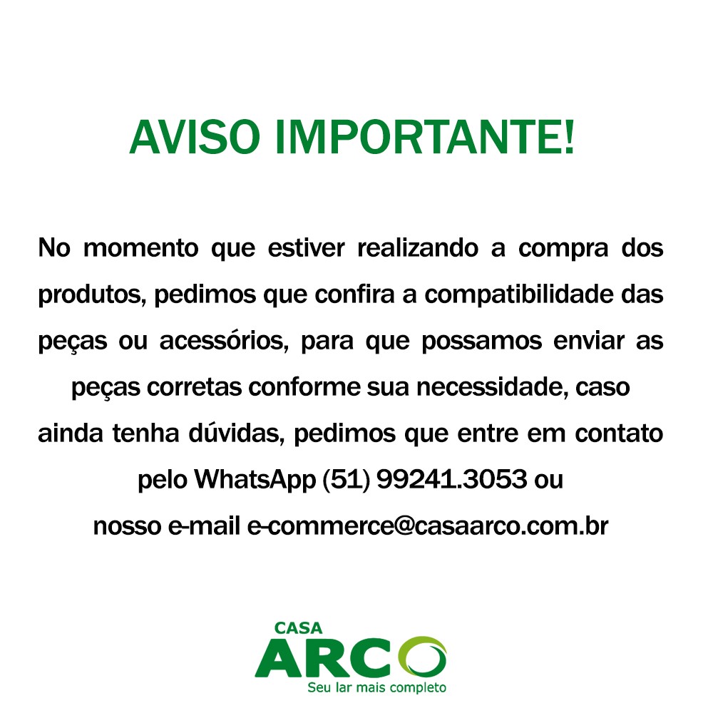 Protetor da Lâmpada para Refrigerador - Brastemp e Consul