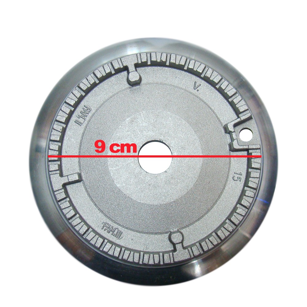 Bacia Queimador Grande com Aba para Fogão - Fischer