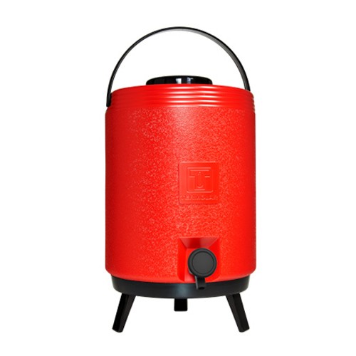 Botijão Térmico Maxitermo 12L Vermelho Termolar