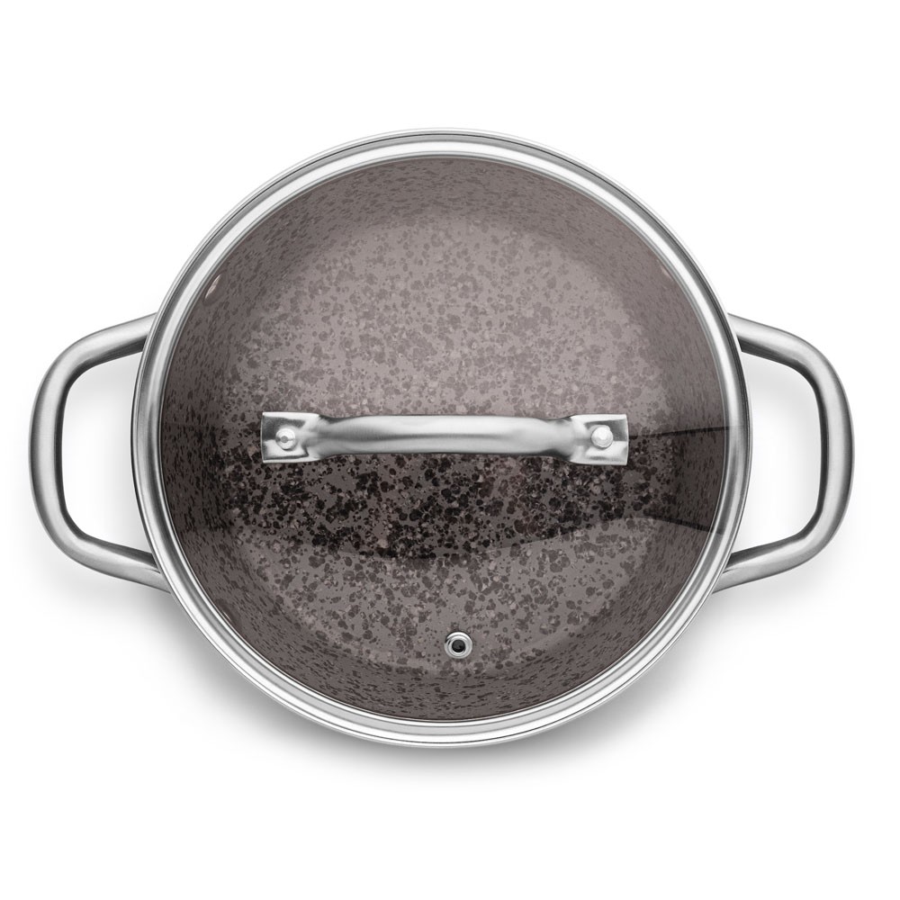 Caçarola Granito Stone-Flon com Tampa 24 cm - MTA