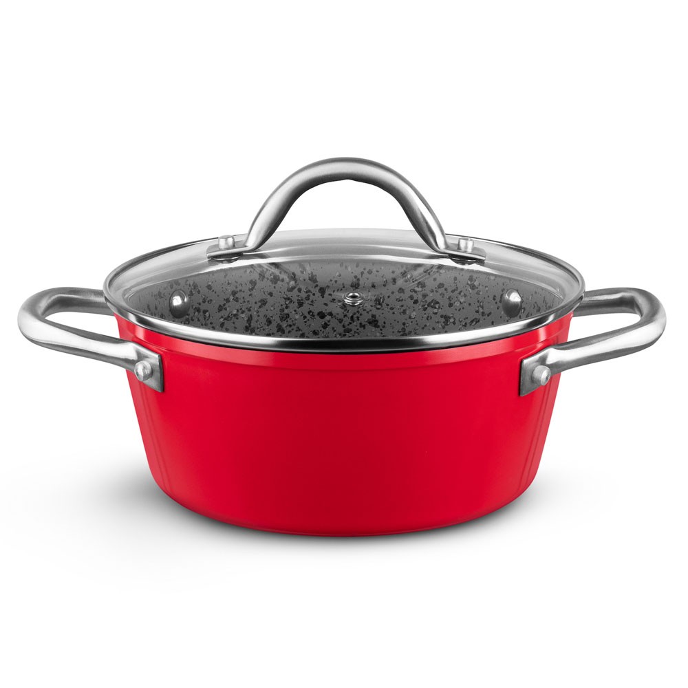 Caçarola Granito Stone-Flon com Tampa 24 cm - MTA