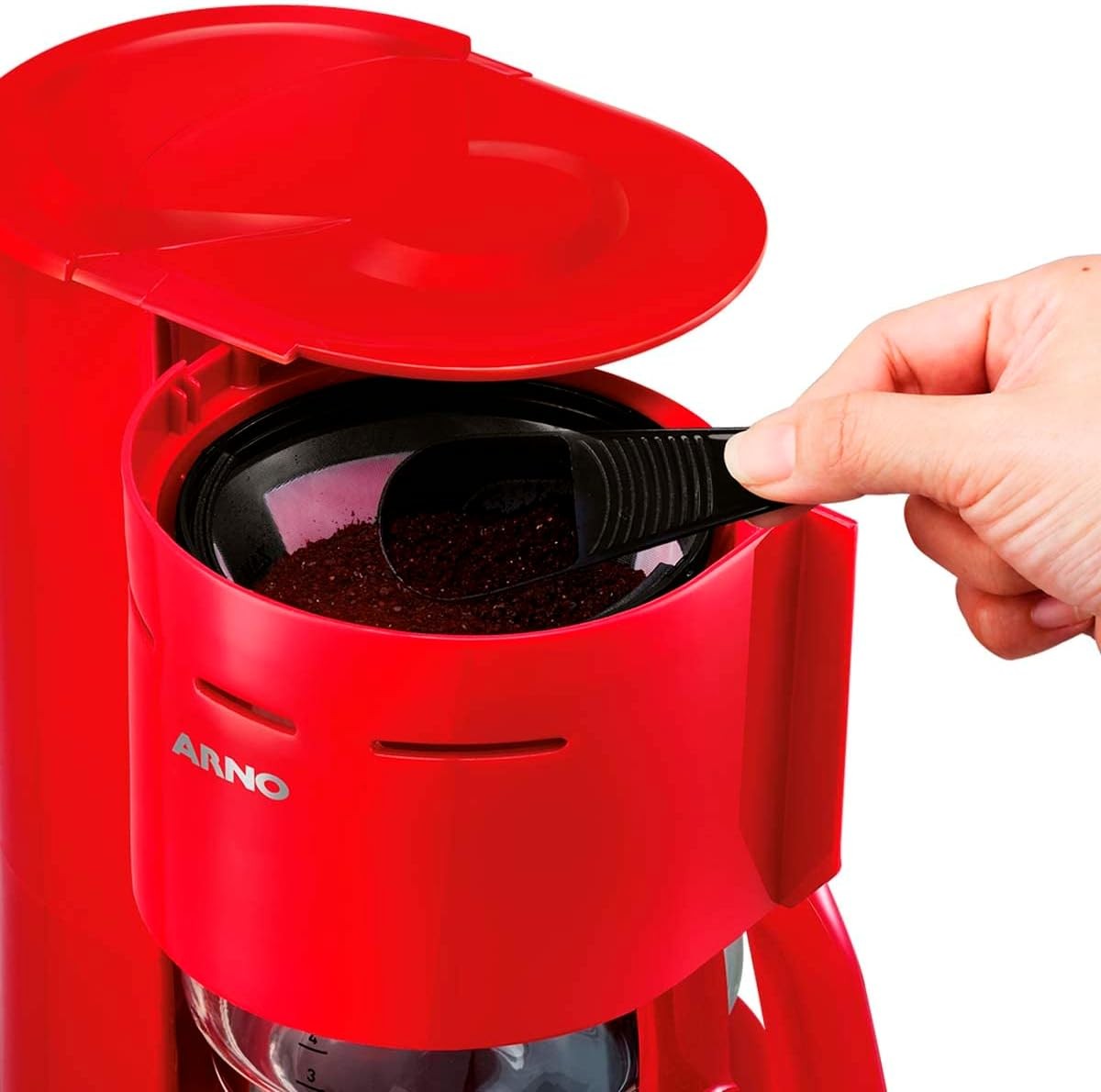 Cafeteira Elétrica Classic 15 xícaras Vermelha 220V - Arno