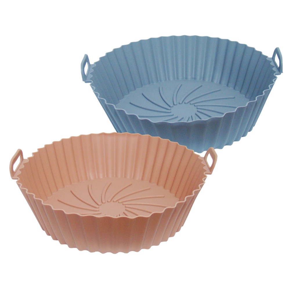 Cesto Forro Protetor de Silicone para Airfryer Redondo - Bigsul