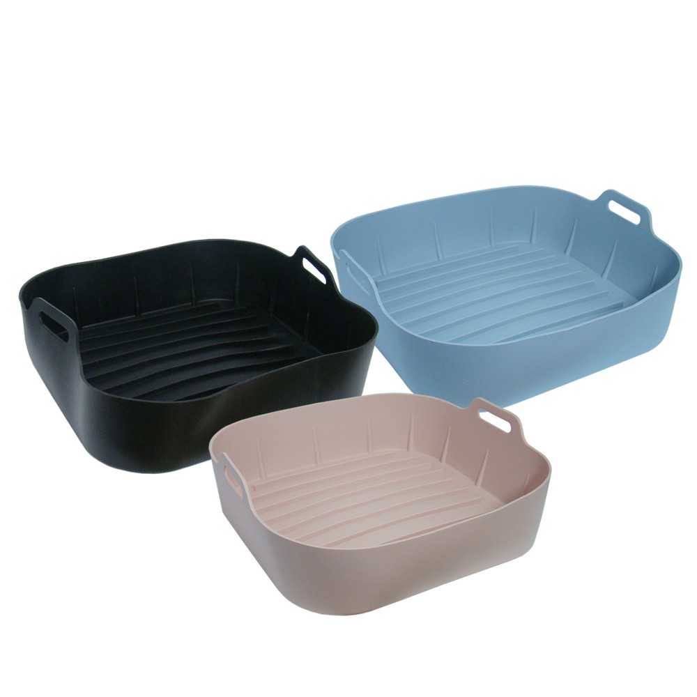 Cesto Forro Protetor de Silicone para Airfryer Quadrado - Bigsul