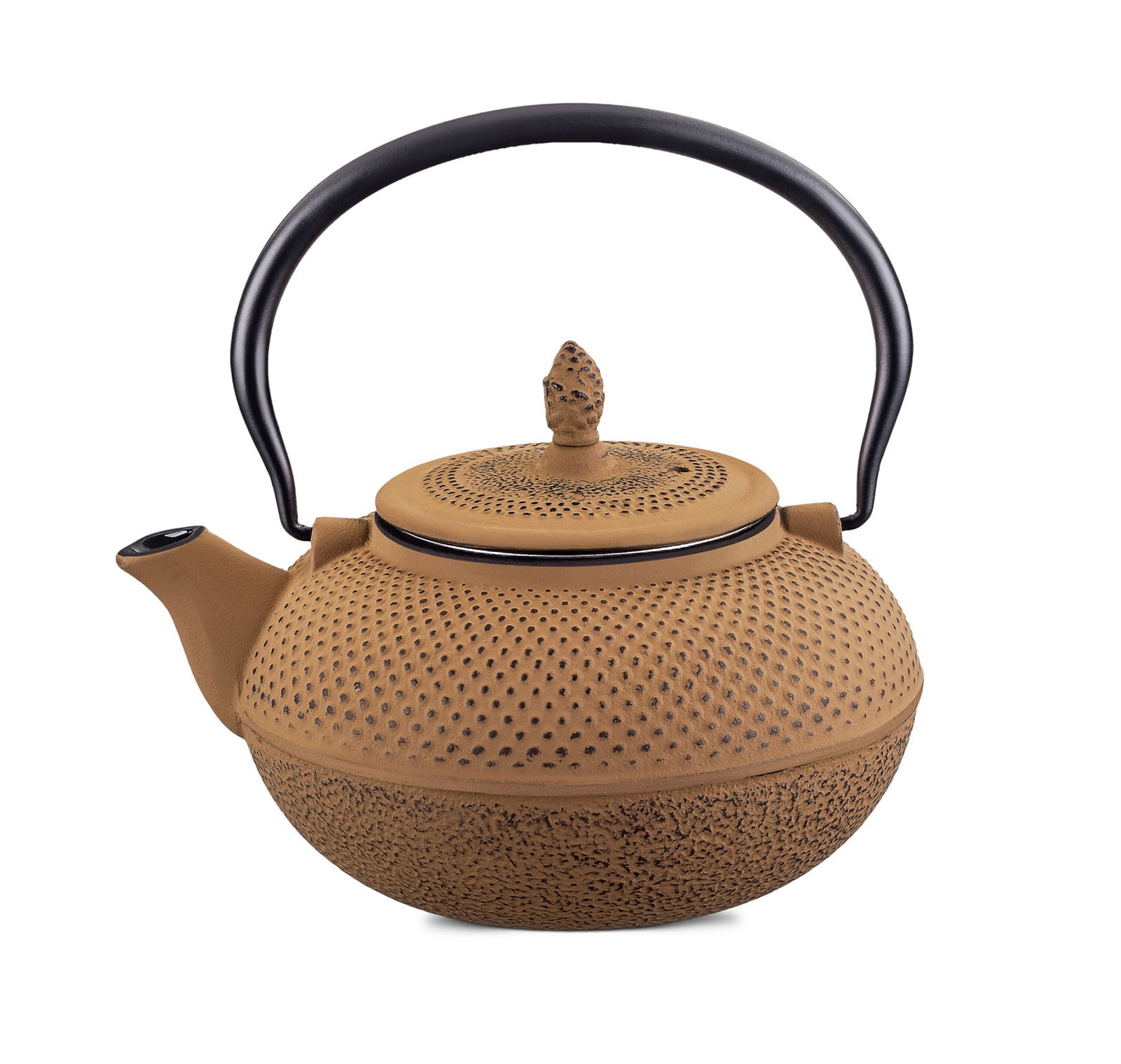 Chaleira de Ferro Fundido Interior Esmaltado Amarelo - MTA