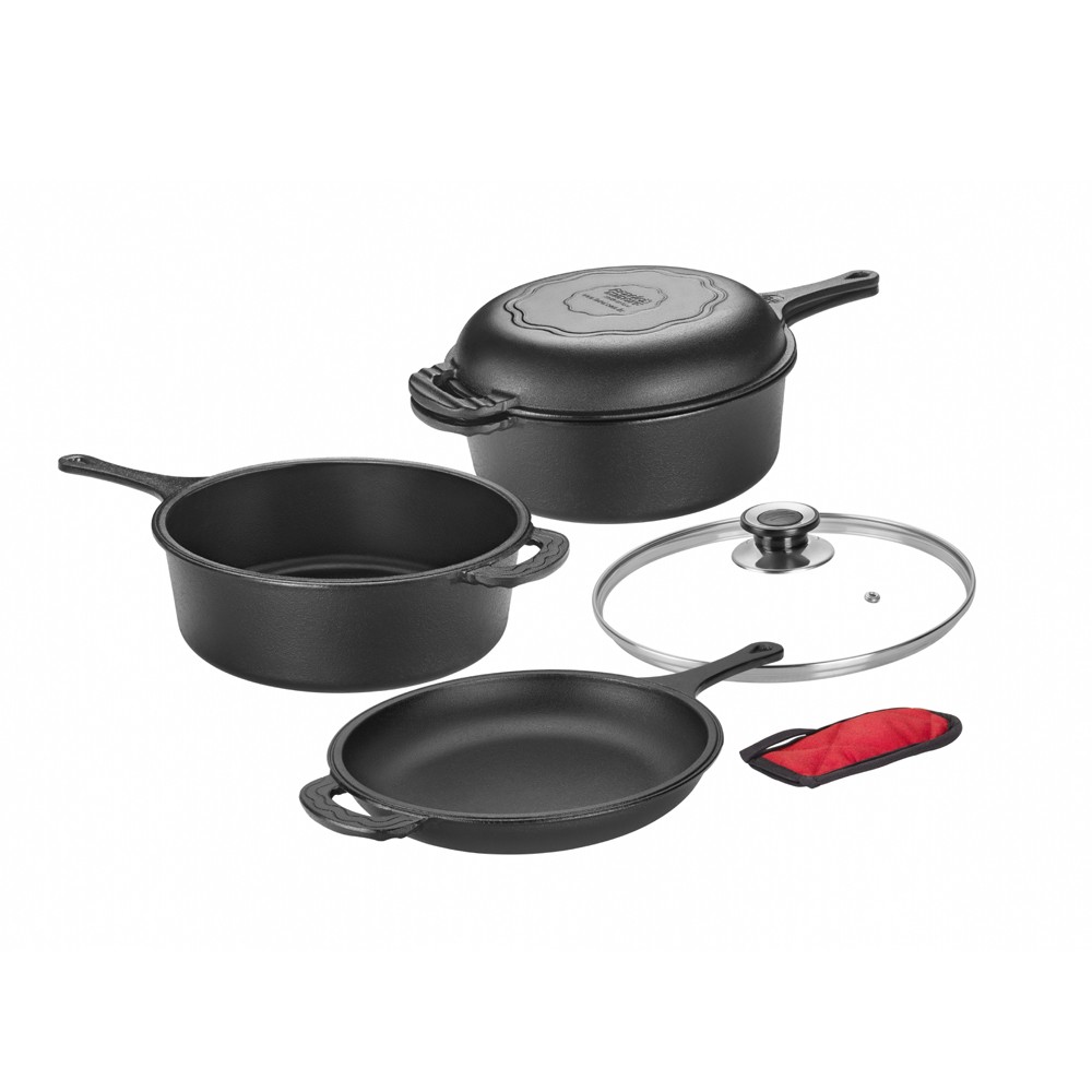 Conjunto Caçarola Frigideira Multiuso - Fumil