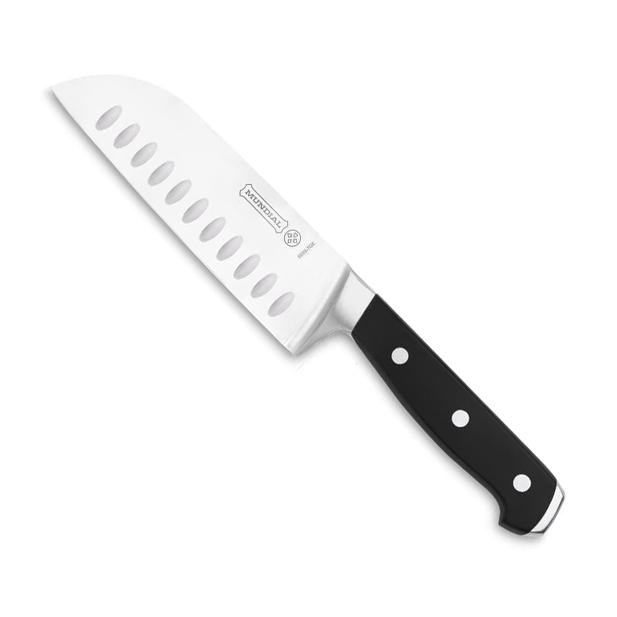 Faca Santoku Chef Kitchen 7" em Aço Inox - Mundial