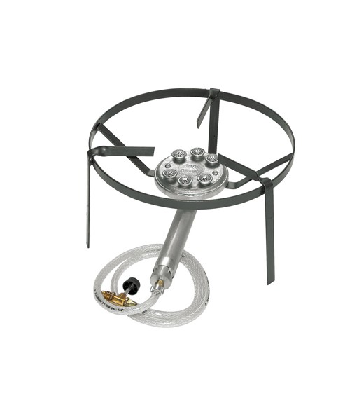 Fogareiro Redondo 6 Caulins Turbo Gás