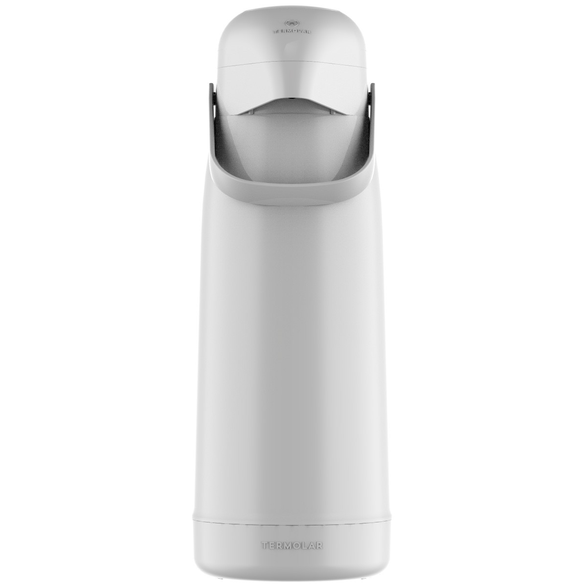 Garrafa Térmica Magic Pump 1,8 Litros Branca - Termolar