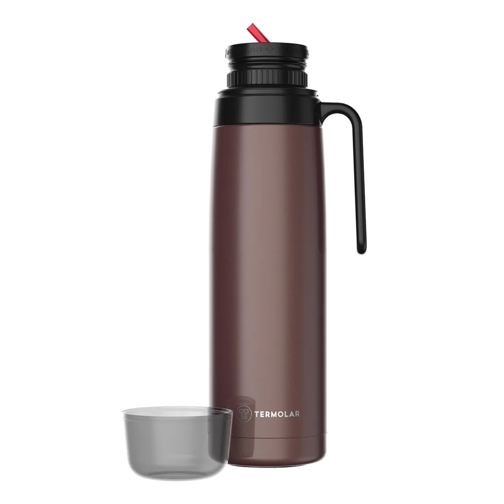 Garrafa Térmica Inox R-Evolution Bronze 1 Litro - Termolar
