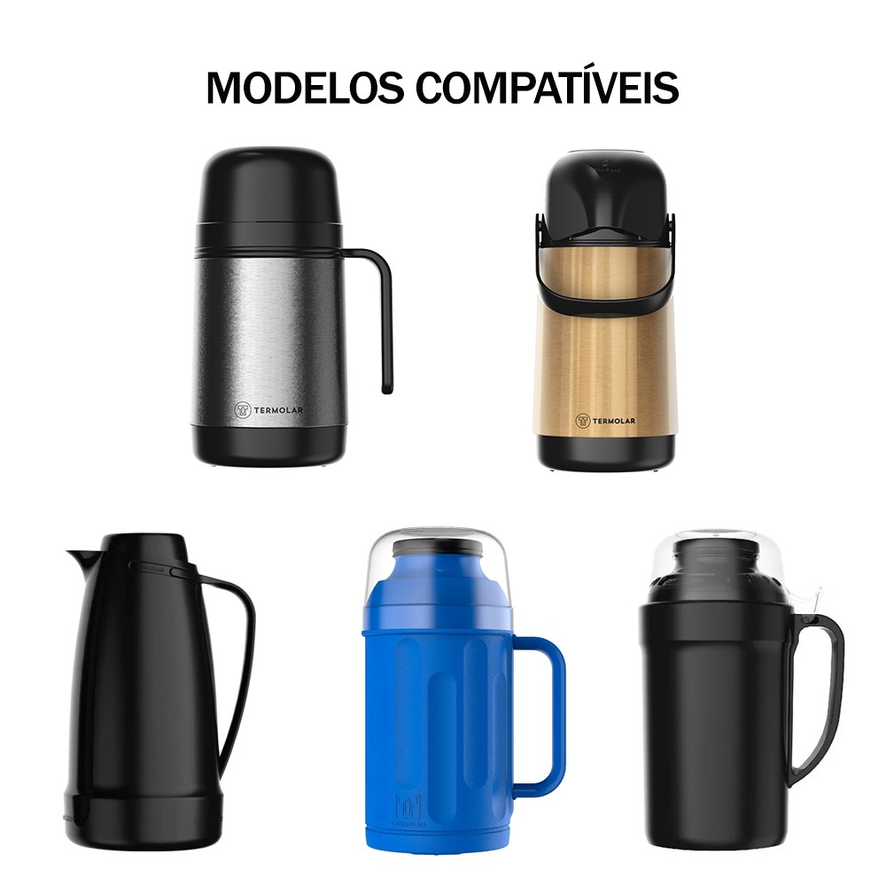 Ampola de Reposição para Garrafa Térmica  500ml Ref 522 - Termolar