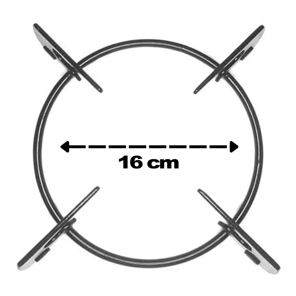 Grelha para Fogão com Borracha 16 cm - Fischer