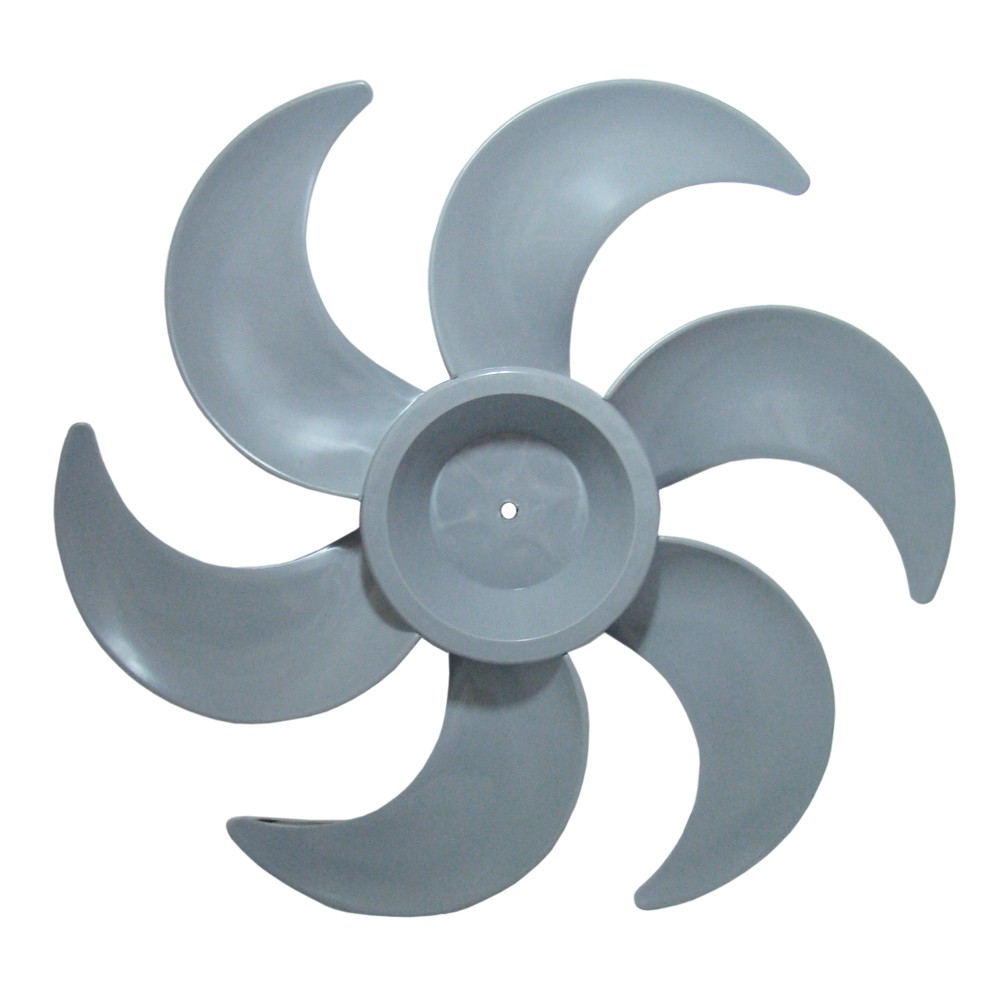 Hélice Ventilador Mallory 40cm 6 Pás Turbo Silence Cinza Micromax