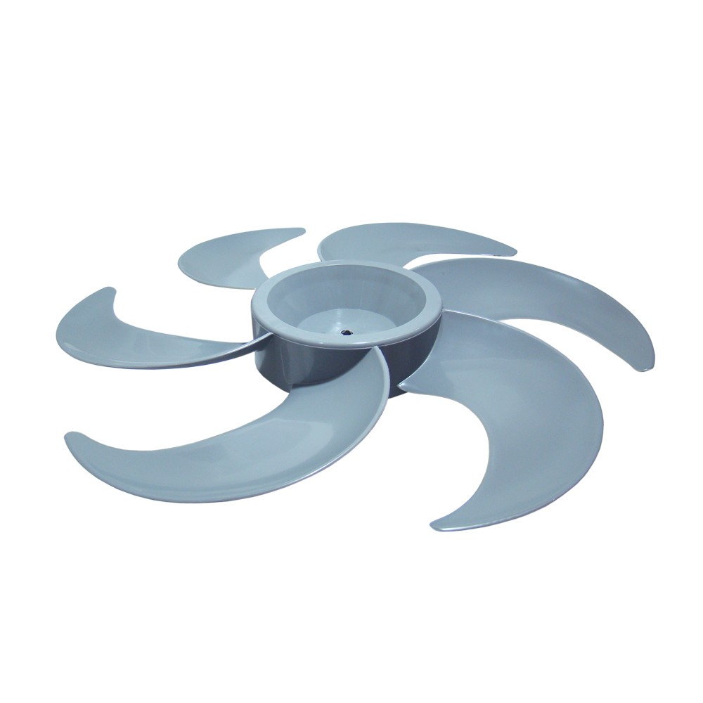 Hélice Ventilador Mallory 40cm 6 Pás Turbo Silence Cinza Micromax