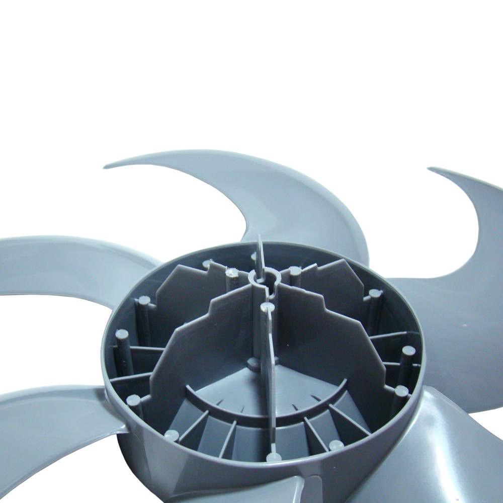 Hélice Ventilador Mallory 40cm 6 Pás Turbo Silence Cinza Micromax
