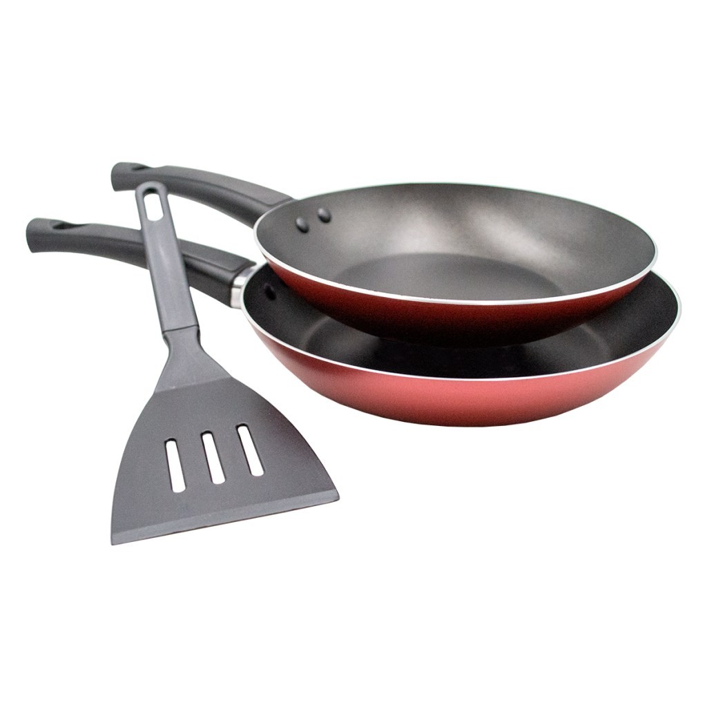 Kit de Frigideiras Cereja Antiaderente Francesa - 5 Estrelas