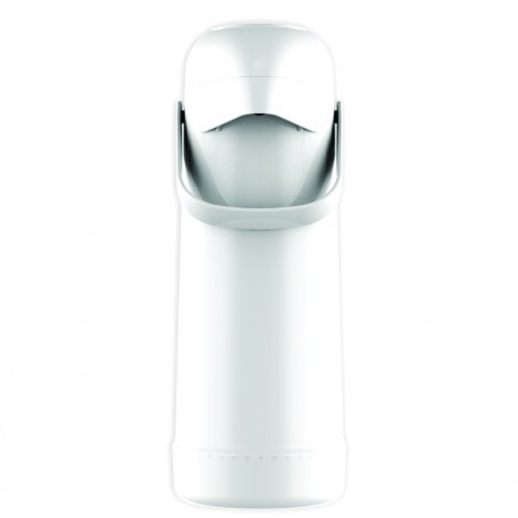 Garrafa Térmica Magic Pump 1 Litro Branca - Termolar