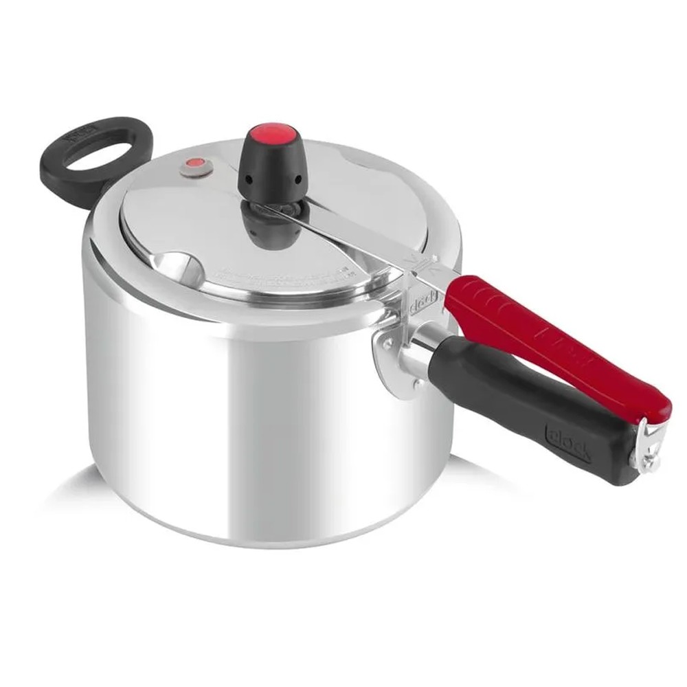 Panela de pressão original polida clock