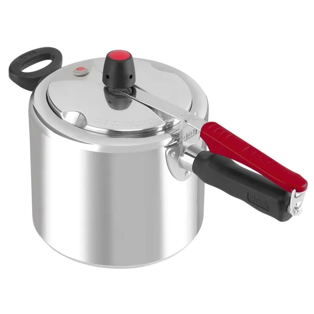 Panela de Pressão Original Polida 7 Litros - Clock
