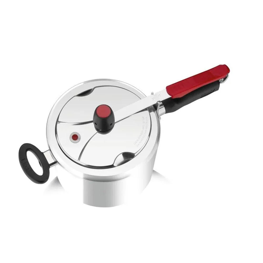 Panela de Pressão Original Polida 7 Litros - Clock