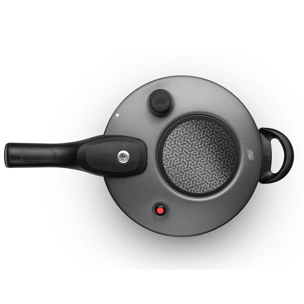 Panela de Pressão Fechamento Externo Com Visor 4,5 Litros Grafite - MTA