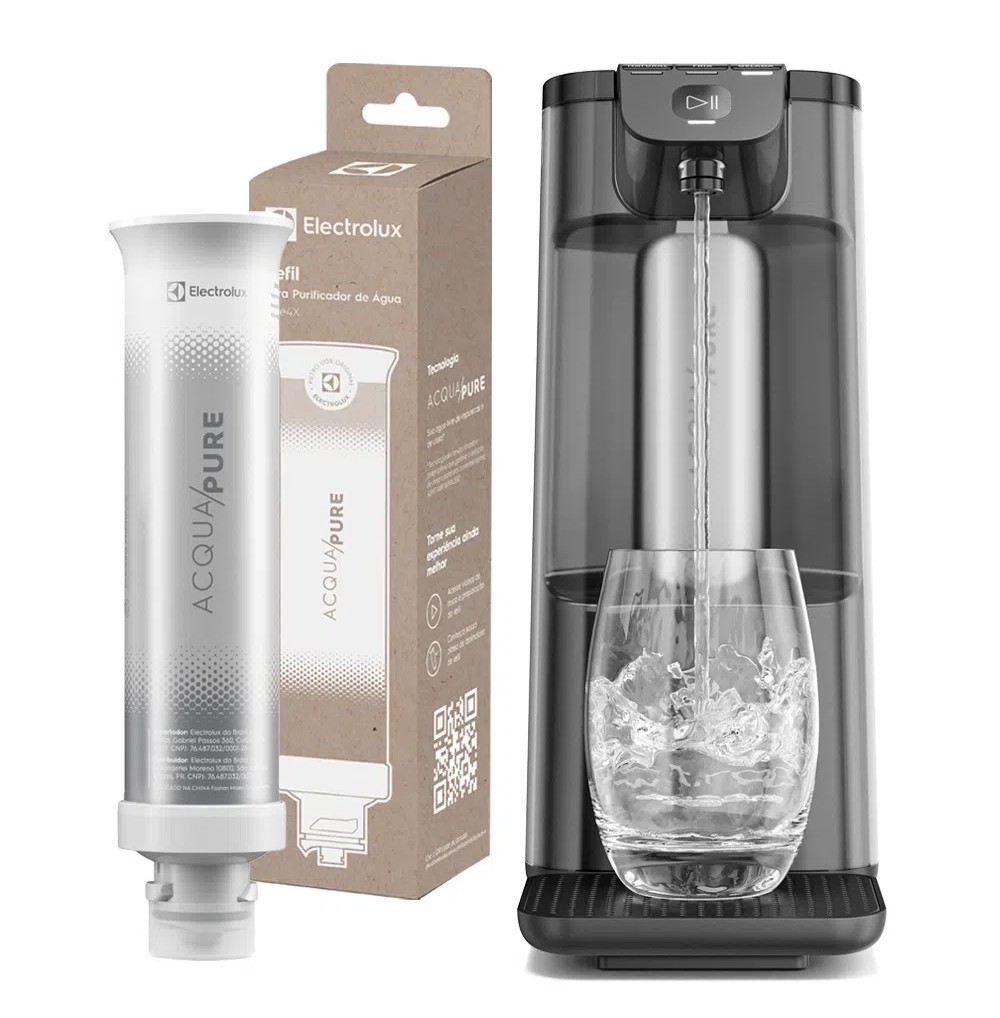 Refil Filtro DE Água para Purificador Pure4X PE12A /PE12B/PE12G/PE12V - Electrolux