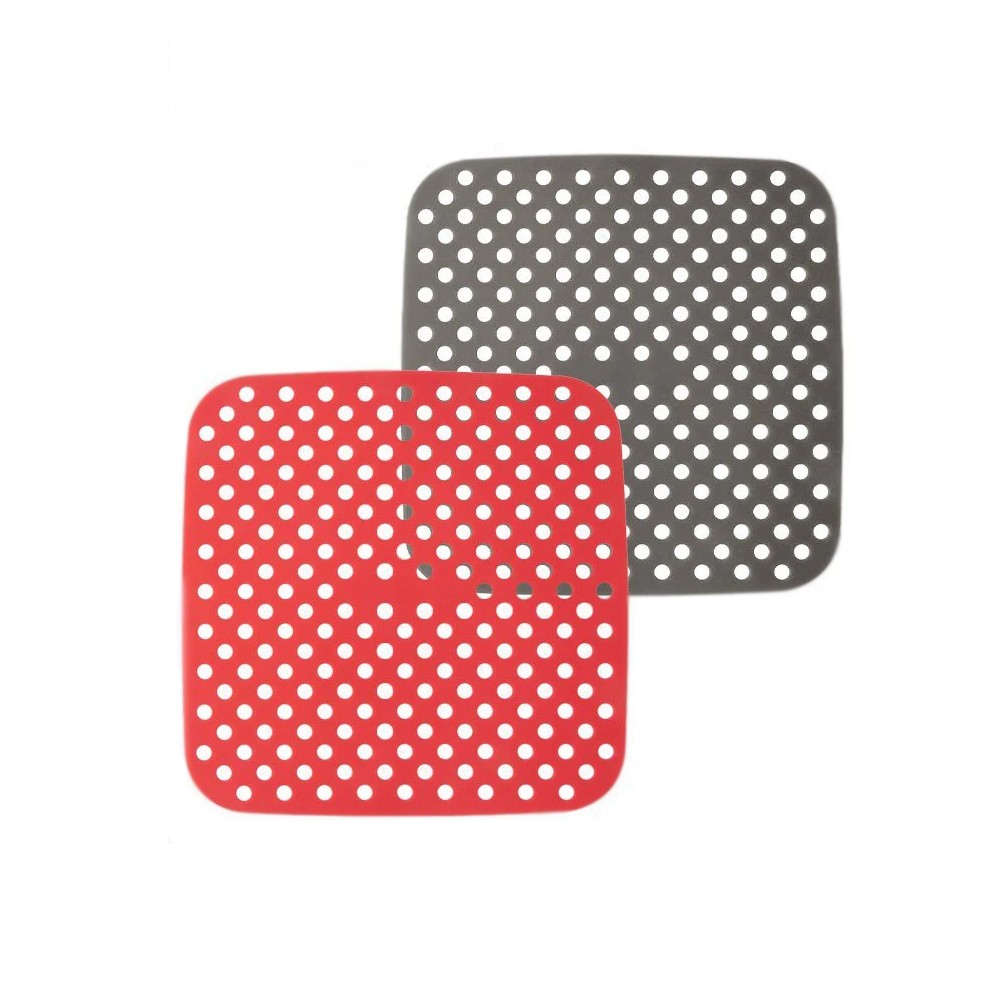 Tapete Forro Protetor de Silicone para Airfryer Quadrado - Bigsul