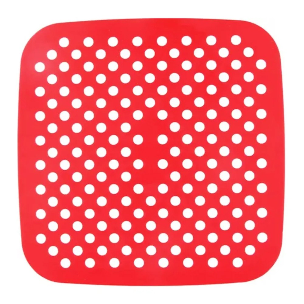 Tapete Forro Protetor de Silicone para Airfryer Quadrado - Bigsul