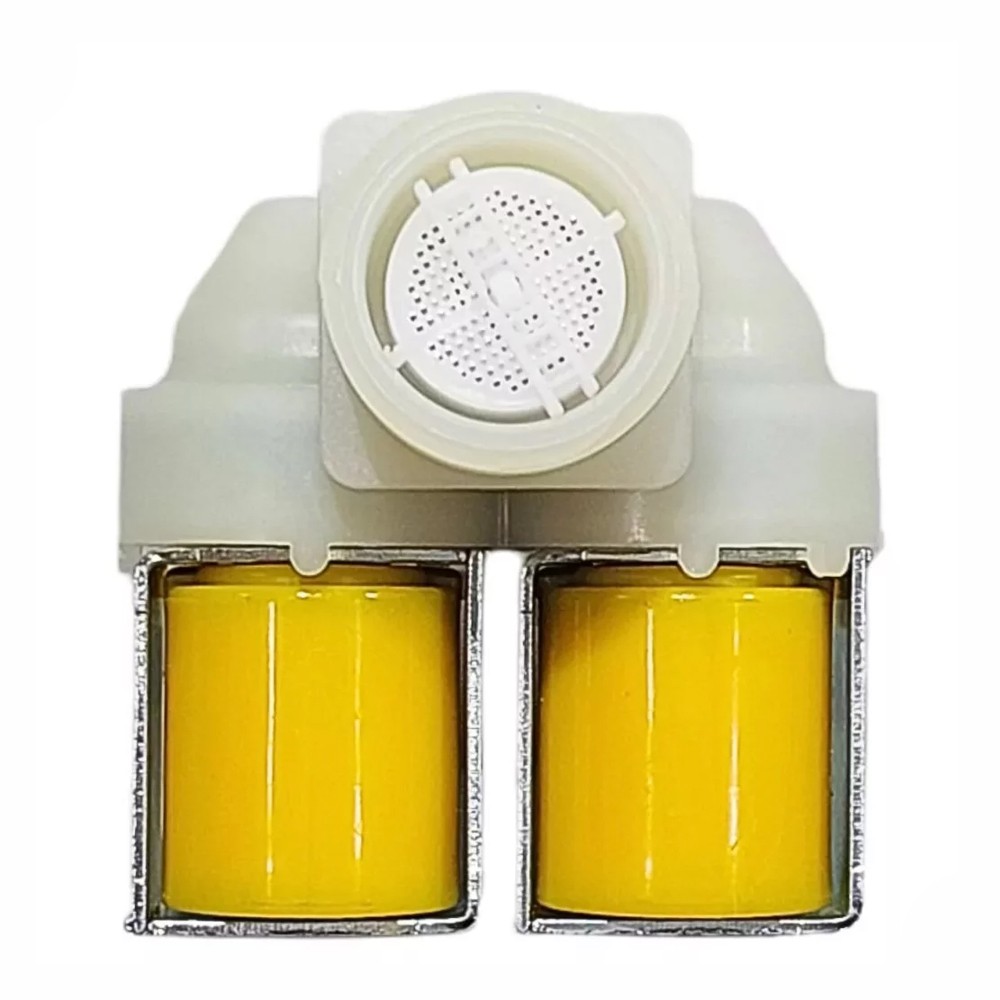 Válvula Entrada de Água Dupla 12/6.5 127V  para Máquina de Lavar - Electrolux