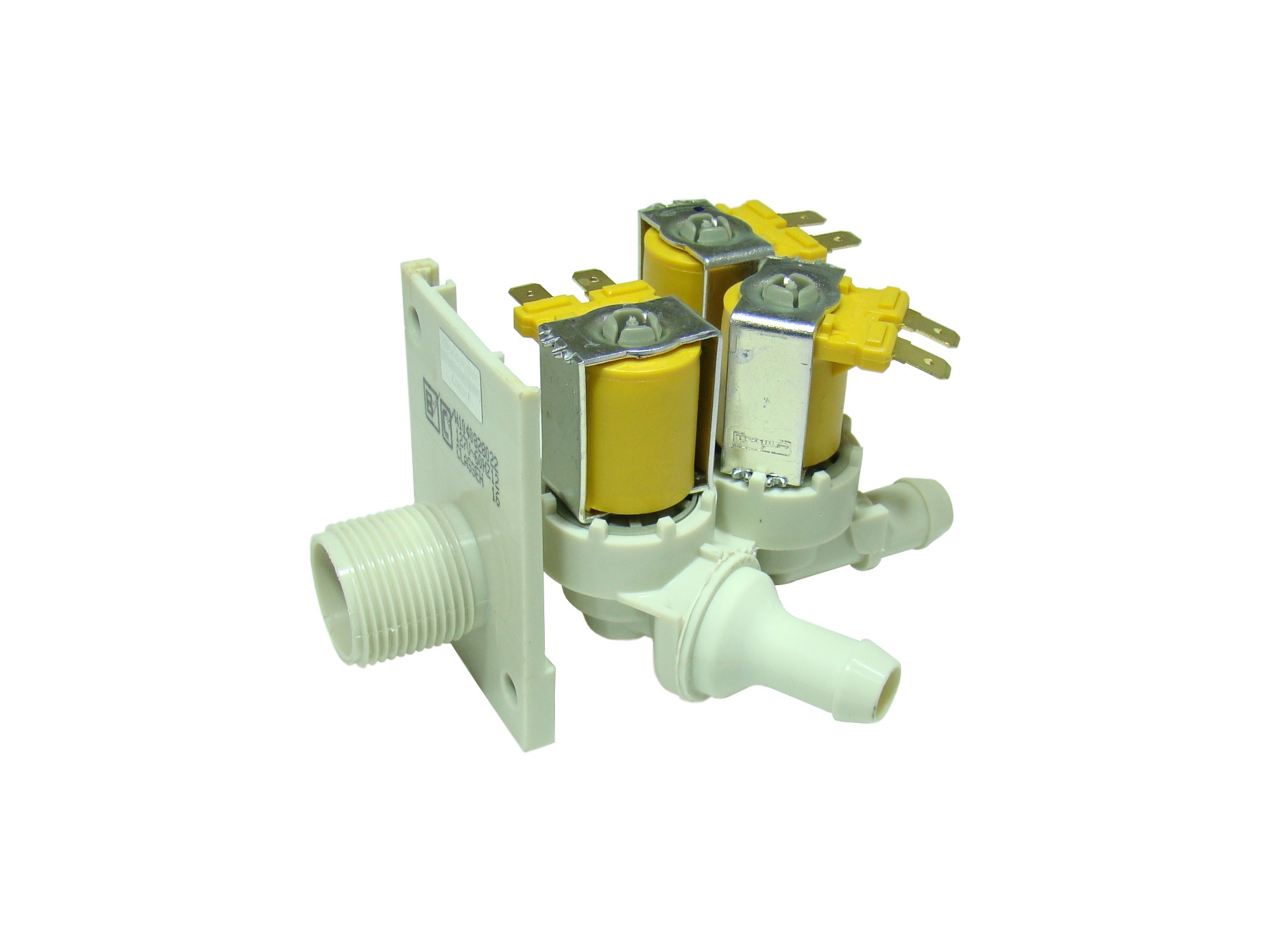 Válvula de Entrada Tripla 127V Máquina de Lavar - Brastemp 