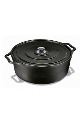 Caçarola de Ferro com Tampa Esmaltada 8,5 Litros - Fumil