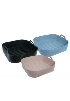 Cesto Forro Protetor de Silicone para Airfryer Quadrado - Bigsul