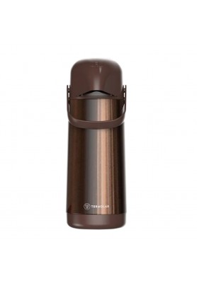 Garrafa Térmica Lumina Marrom Café da Tarde 1L - Termolar