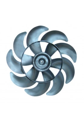 Hélice Ventilador Mallory 40 cm 15 pás Grafite