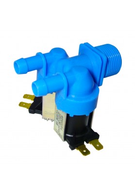 Válvula Entrada Dupla 220V Com Regulagem para Máquina de Lavar - Electrolux