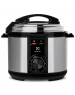 Panela de Pressão Elétrica Electrolux PCE20 em aço inox escovado 5 litros.