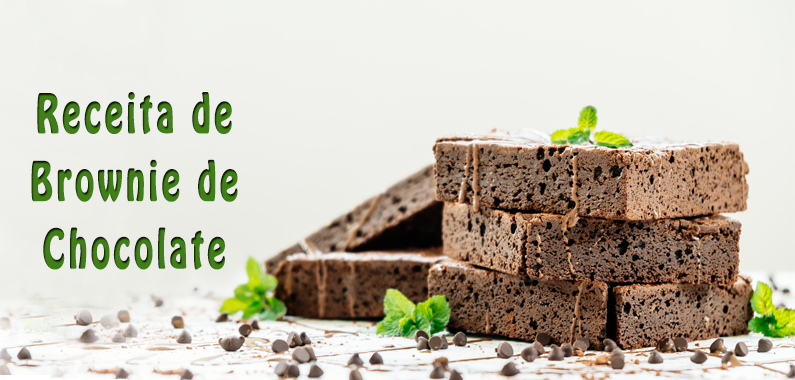 Receita de Brownie de Chocolate
