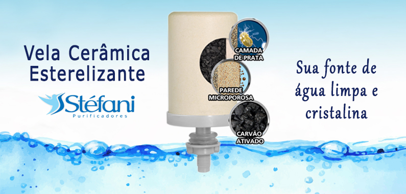Vela Cerâmica Esterilizante Stéfani
